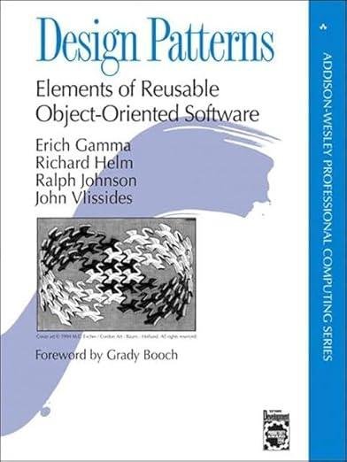 DESIGN PATTERNS BOOK ELEMENTS OF REUSABLE ORIENTED